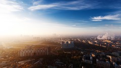 Clouds cities cityscapes skyscapes skylines