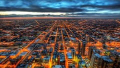 Clouds cityscapes artistic