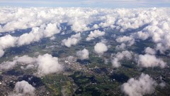 Clouds cityscapes nature