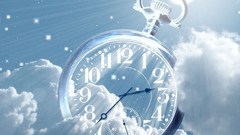 Clouds clocks skyscapes