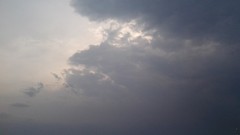 Clouds dark skies