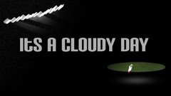 Clouds dark text sad