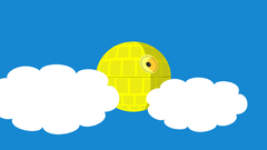 Clouds death star nature