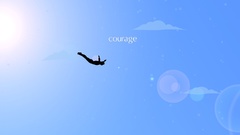 Clouds diver courage vectors