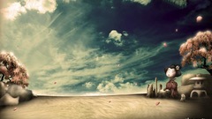 Clouds Dogs digital art