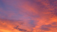 Clouds evening brilliant Slovenia