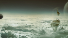 Clouds fantasy art Balloons