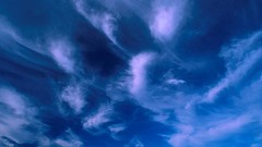Clouds Fiji south Pacific