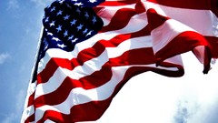 Clouds Flags American Flag USA