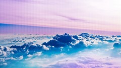 Clouds flying skyscapes