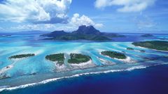 Clouds French Island Polynesia