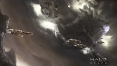 Clouds game flying video spaceships halo halo reach video games