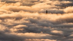Clouds gate vancouver British Columbia low Lions envelope