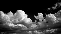 Clouds grayscale