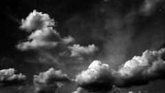 Clouds grayscale