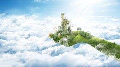 Clouds Green castle
