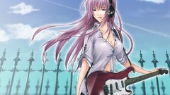 Clouds headphones fences instruments shirts guitars bracelets 