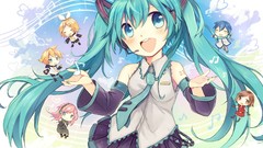 Clouds headphones tie Hearts Chibi Shorts flying bows pants 