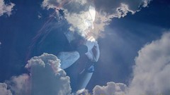 Clouds Hearts blue skies Jonathan Davis