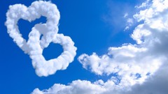 Clouds Hearts skyscapes