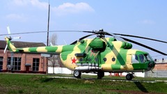 Clouds Helicopters grass outdoors