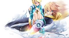 Clouds hero blondes anime girls anime boys Heroman