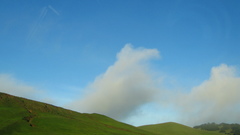 Clouds hills skyscapes nature