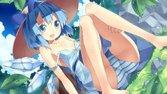 Clouds ice wings Plants Fairies dress hats sitting water drops 