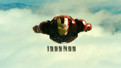 Clouds Iron Man flying