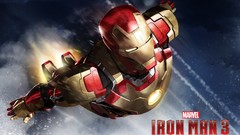 Clouds Iron Man flying superheroes iron man 3 marvel comics 