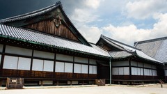 Clouds Japan Temples cityscapes