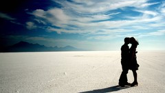 Clouds kissing shadows