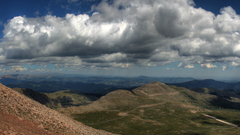 Clouds Landscapes hills horizon