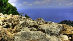 Clouds Landscapes monaco HDR