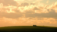 Clouds Landscapes nature fields