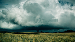 Clouds Landscapes nature fields