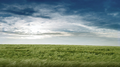 Clouds Landscapes nature fields