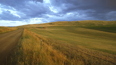 Clouds Landscapes nature fields