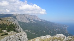 Clouds Landscapes nature forests