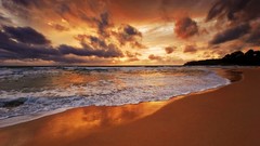 Clouds Landscapes nature HDR