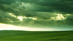 Clouds Landscapes nature hills