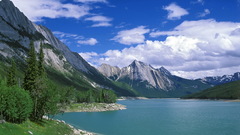 Clouds Landscapes nature lakes
