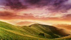 Clouds Landscapes nature multicolor