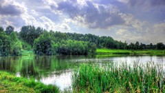 Clouds Landscapes nature multicolor