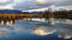 Clouds Landscapes nature reflections