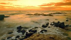 Clouds Landscapes nature rocks