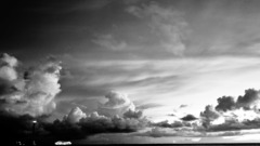 Clouds Landscapes nature Sea