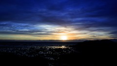 Clouds Landscapes nature sun