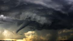 Clouds Landscapes nature tornadoes