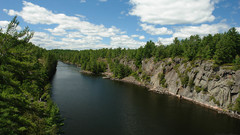 Clouds Landscapes nature Trees